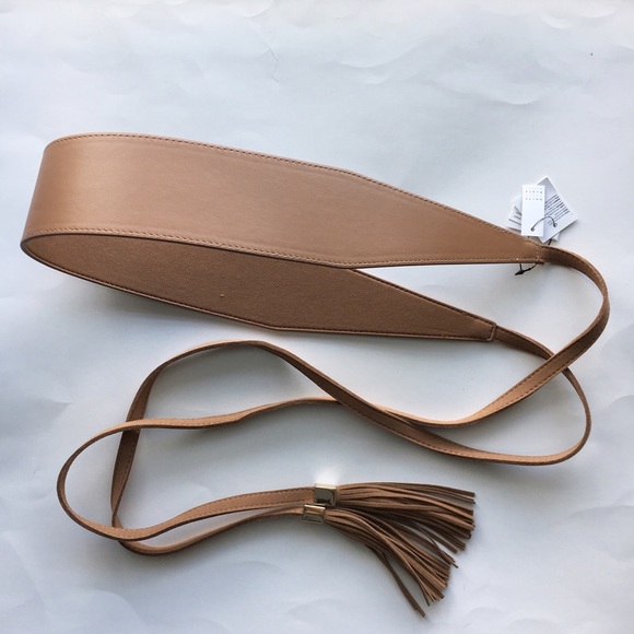 Reversible suede obi wrap tassel belt - Picture 5 of 5