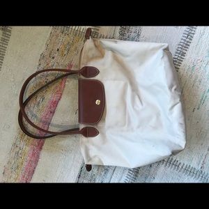 Small beige Longchamp Bag