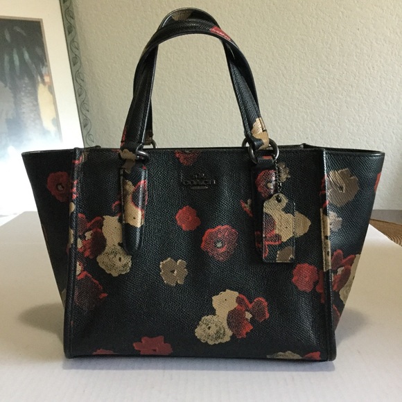 Coach Handbags - Coach Limited Edition Mini Floral Print Satchel
