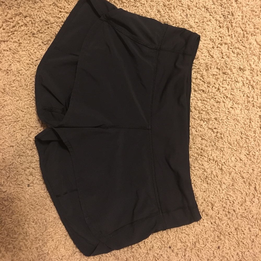 Black lululemon shorts