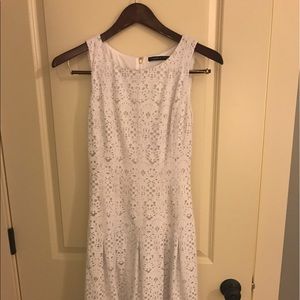 Ivanka Trump size 2 white dress.  VGUC.