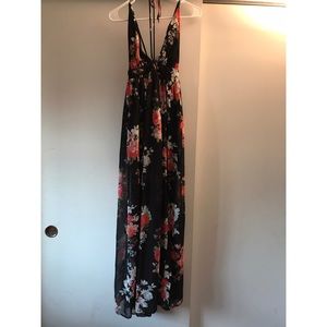 Floral long dress