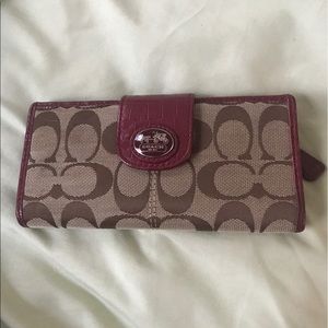 Coach wallet