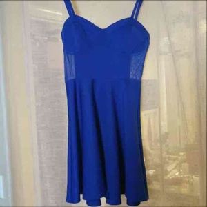 royal blue dress