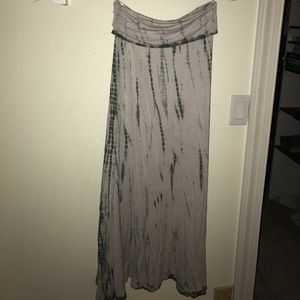 Tie Dye Maxi Skirt