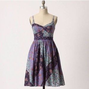 Anthropology Calico by Maeve dress