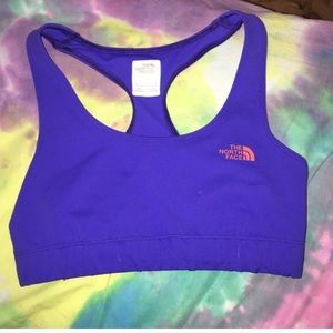 North Face sports bra