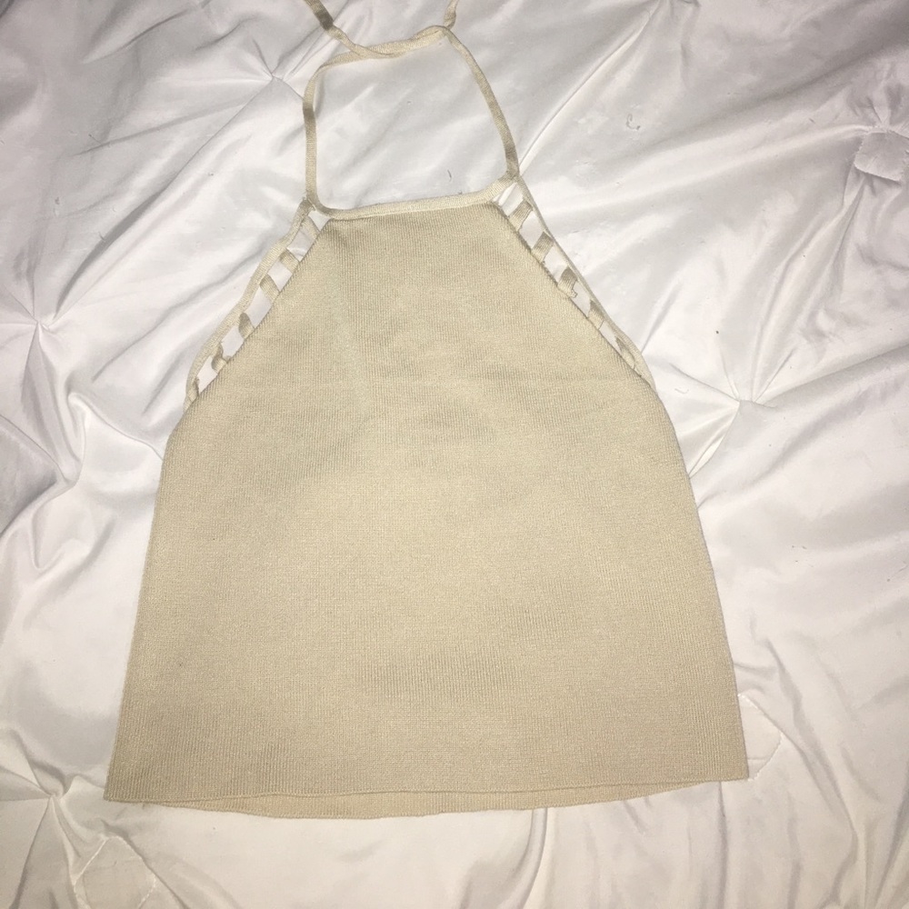 halter tie tank