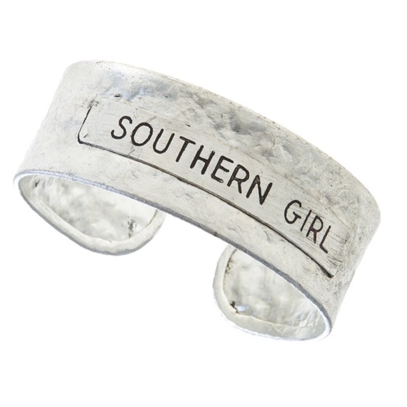 Jewelry - Southern Girl Silver • Metal Wrist Cuff Jewelry - Southern Girl Silver • Metal Wrist Cuff