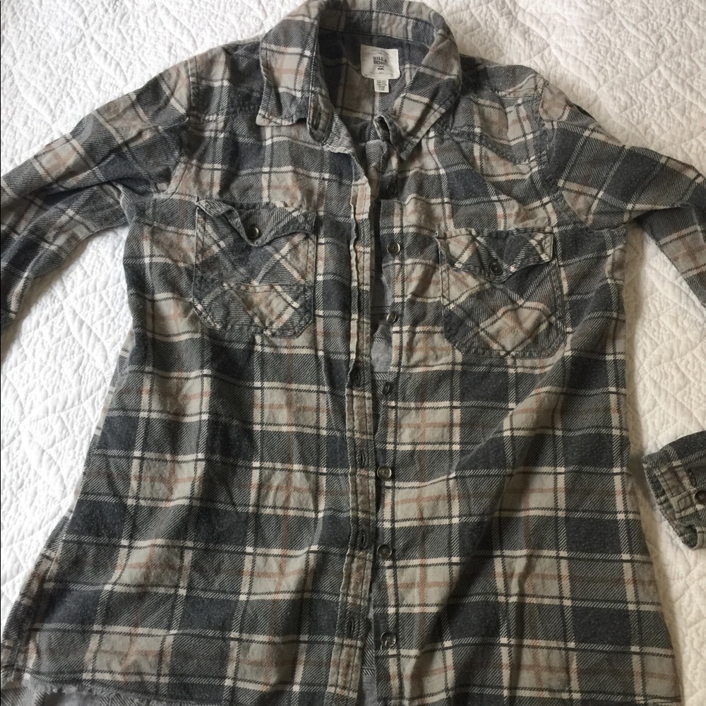 Billabong Distressed Flannel
