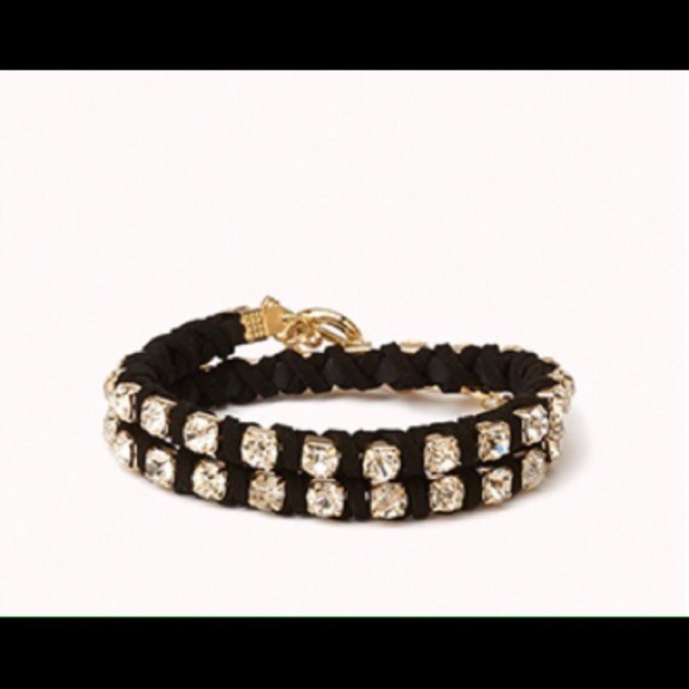 Glam rhinestone bracelet