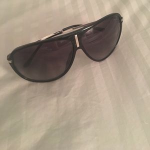 Versace aviator style polarized sunglasses