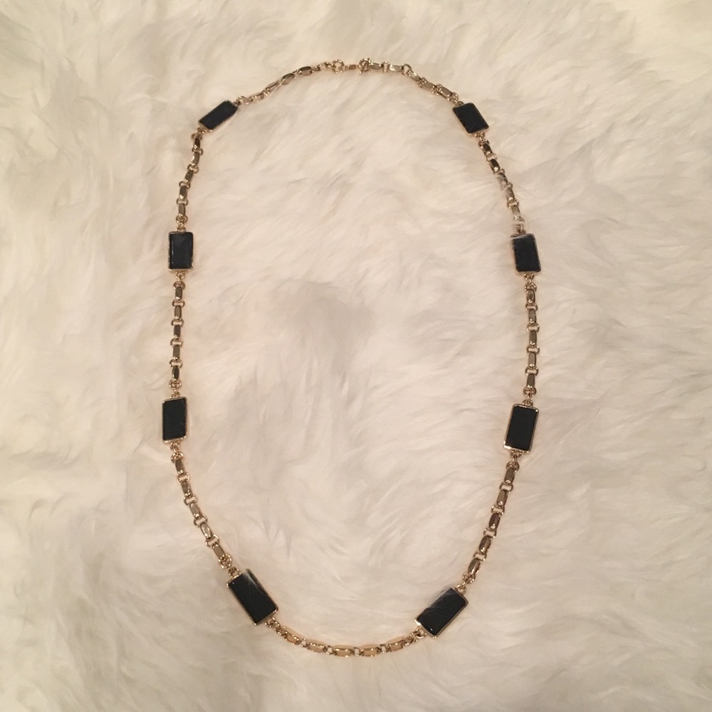 KARA Long Gold Necklace