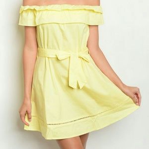 New yellow dress
