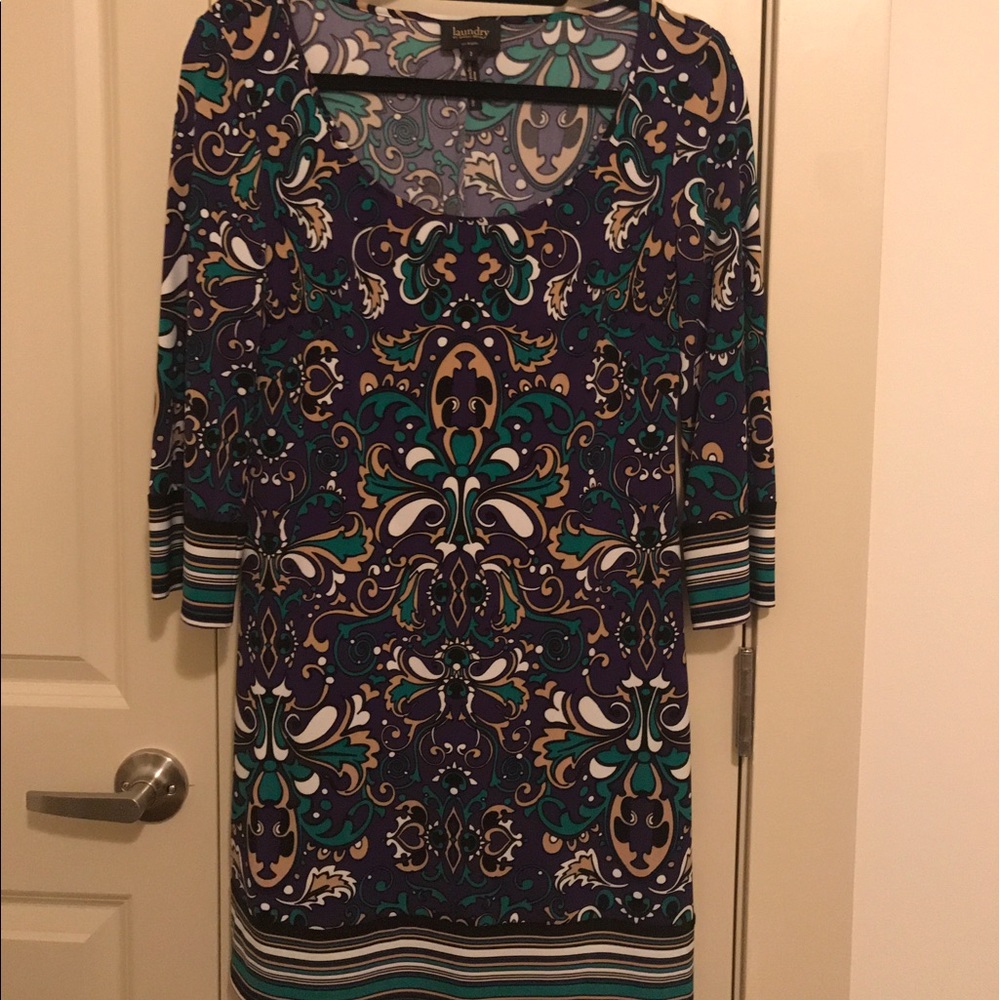 Laundry Printed A-line dress