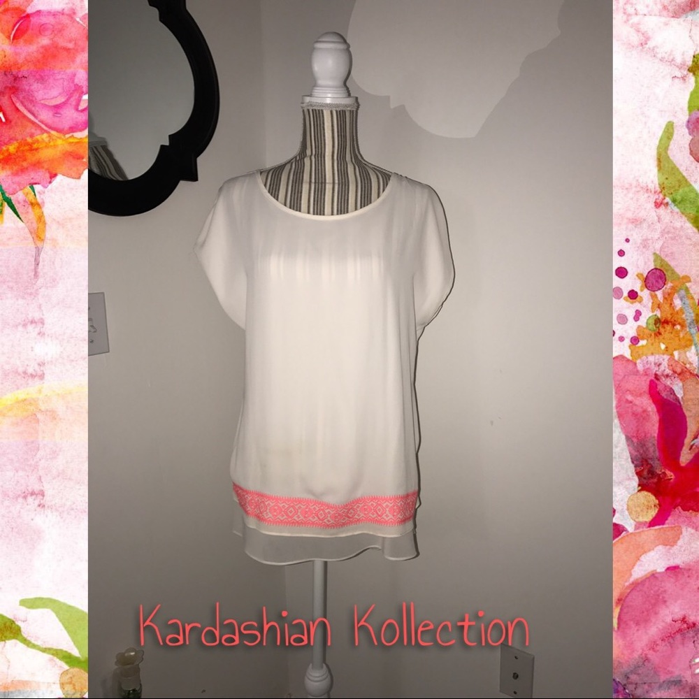 Sheer Kardashian Kollection Blouse