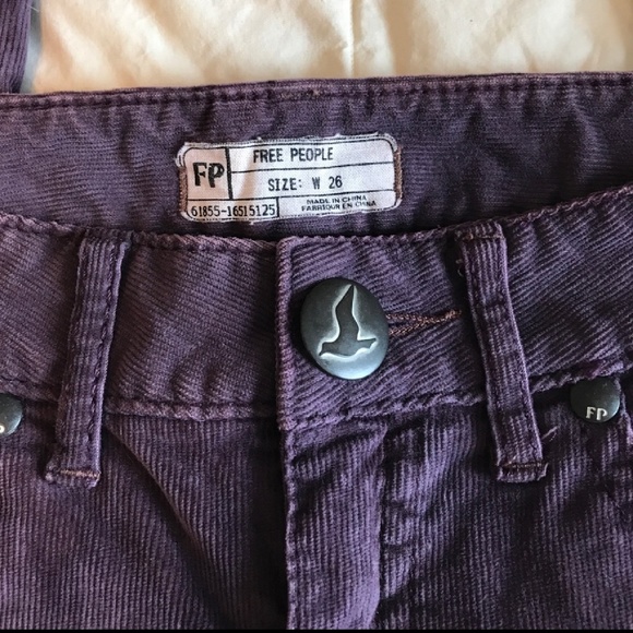 ✴Free People✴👖 corduroy jeans - Picture 3 of 4