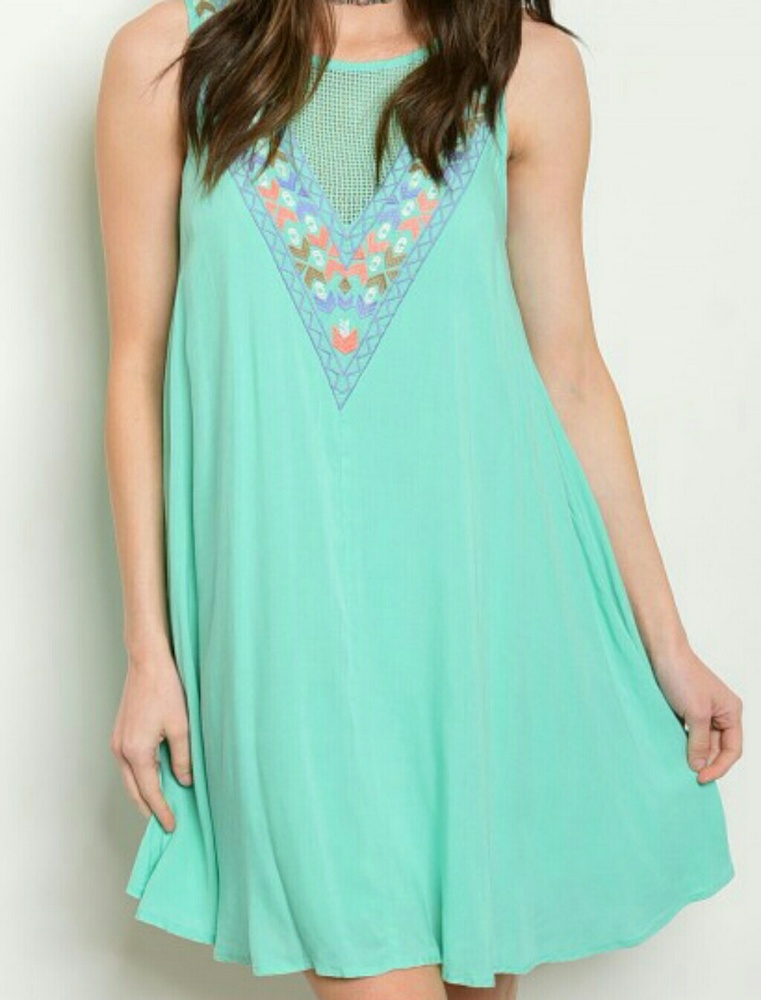 Mint dress