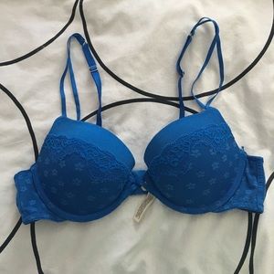 Aerie blue 36a push up bra