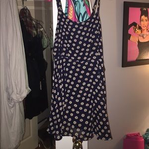 Daisy print dress