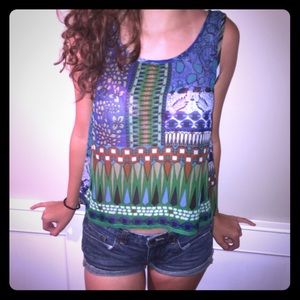 Gorgeous Patrons of Peace top with open back!
