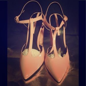 Zara baby pink heels
