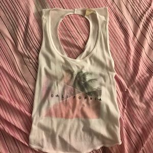 HollisterCo Crisscross Back Tank Top