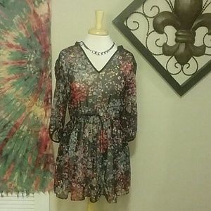 Pins and Needles Dress Tunic-  Medium