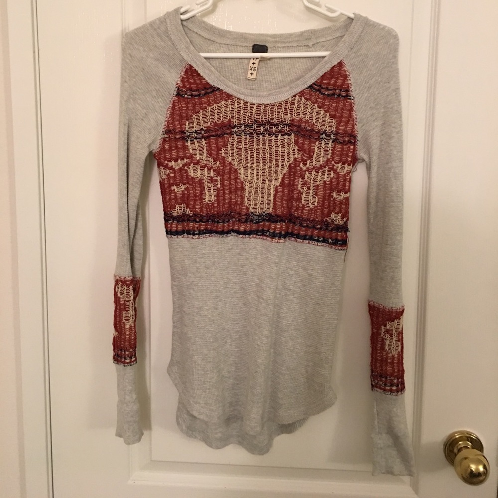 Free People knit thermal