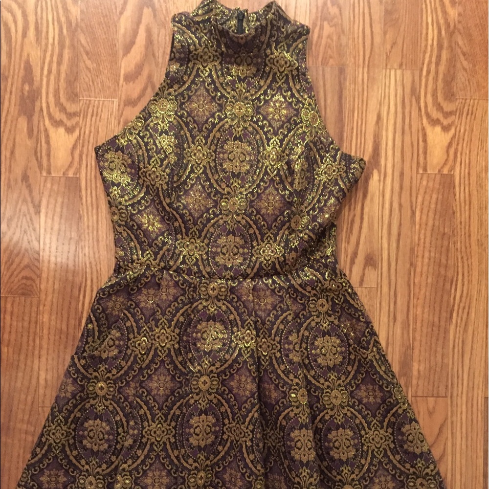 BB Dakota metallic thread dress, Size 4