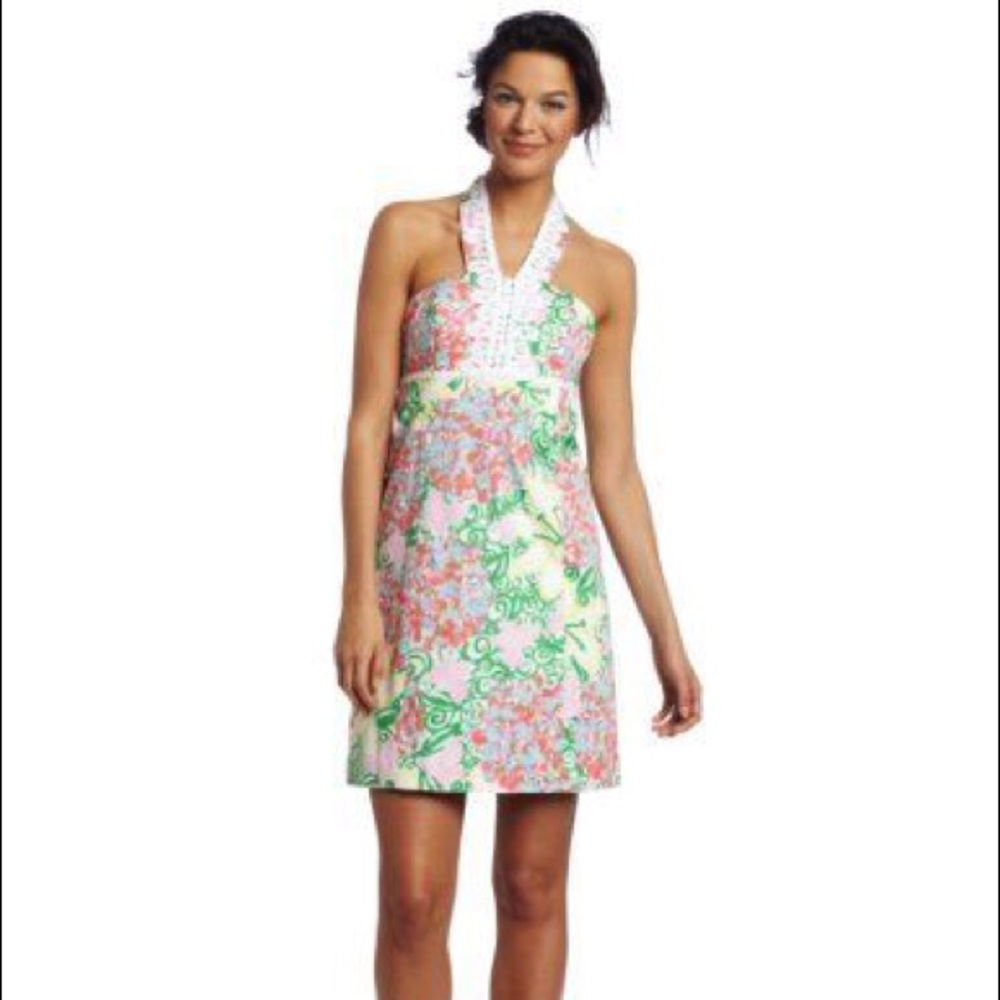 SOLD Isabel Dress in Resort White Mariposa