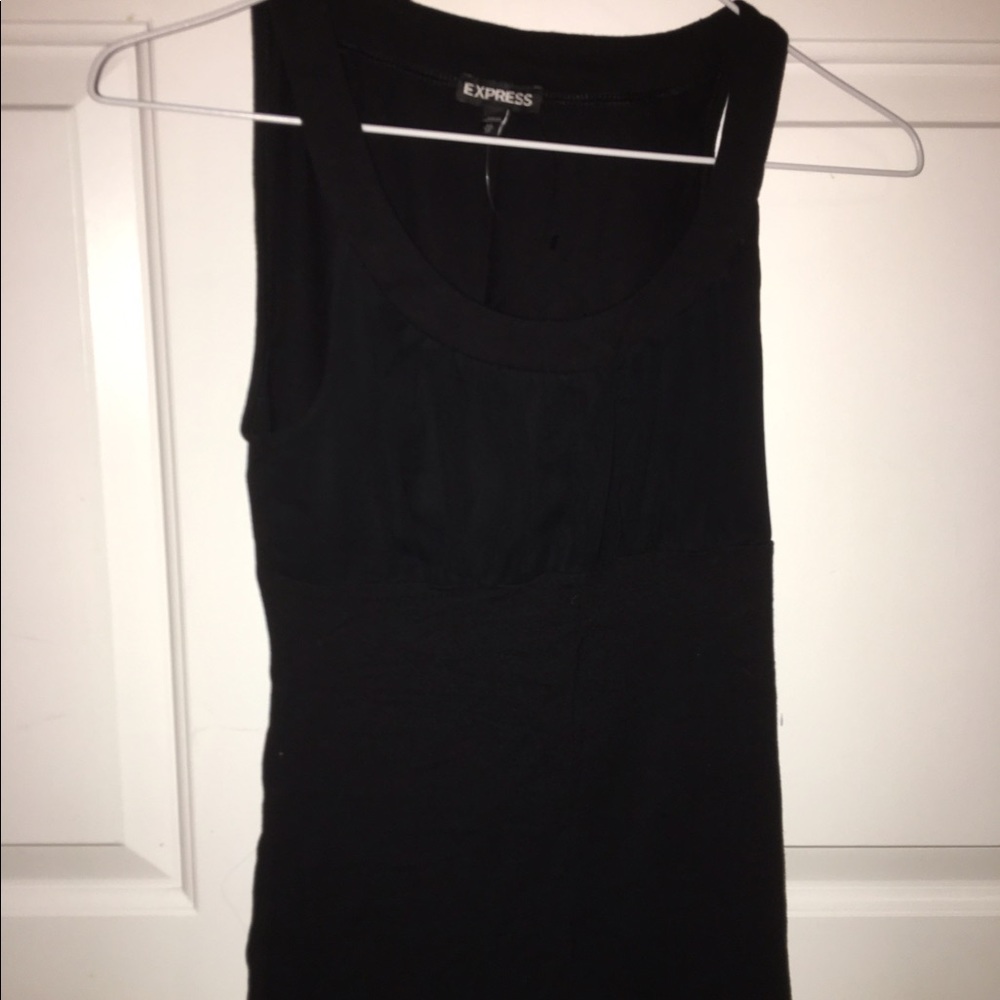 Express black tank top