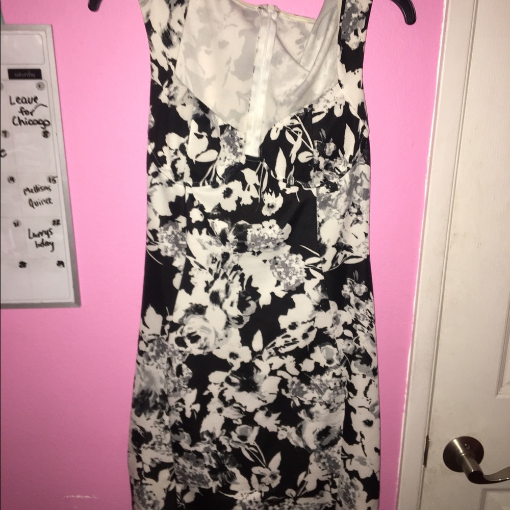 floral mini dress