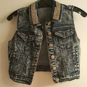 Denim vest