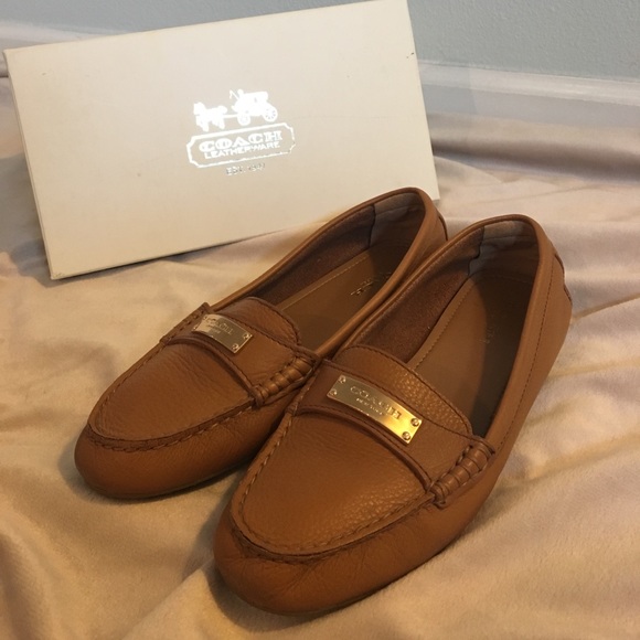 Coach Shoes - Coach Brown Loafers