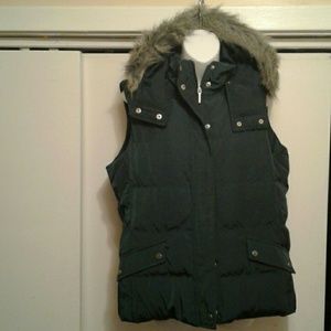 Tablots duck down womans vest size medium