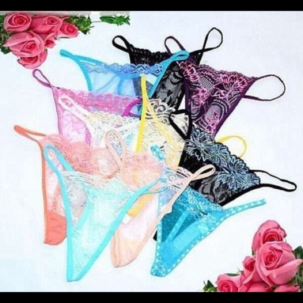 10 SEXY G-STRING TBACK THONGS PANTI NEW UNDERWEAR
