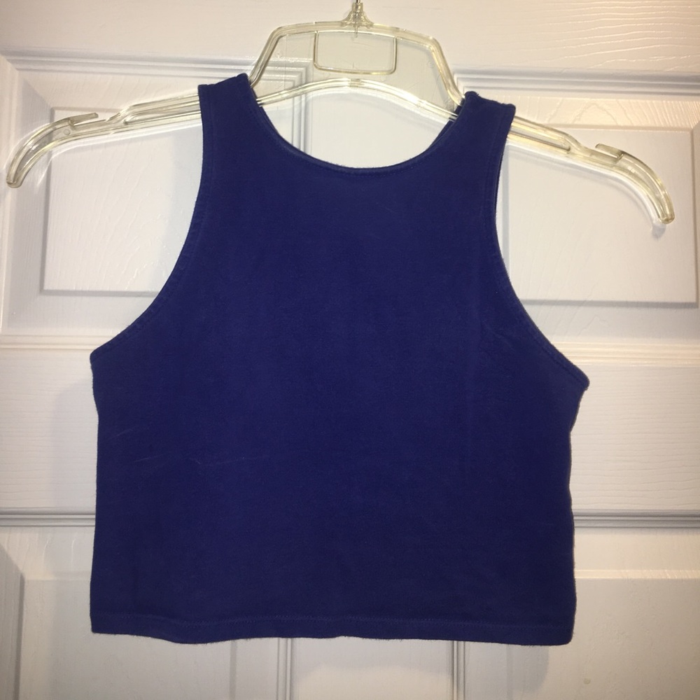 aeropostale bow-back crop top