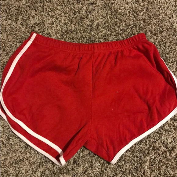 American Apparel Pants - American Apparel red short
