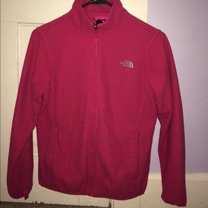 Pink North Face Jacket girls