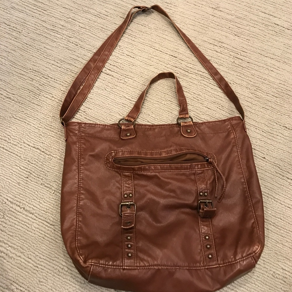 Faux Leather Purse