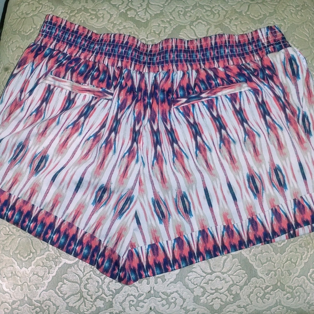 Ikat print shorts