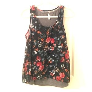 Floral summer tank