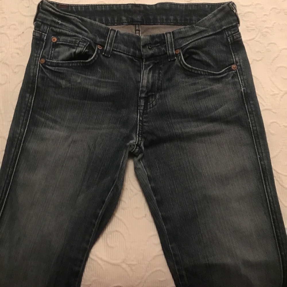 Seven for All Mankind size 25 A pocket jeans 👖💖 - Picture 2 of 4