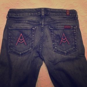 Seven for All Mankind size 25 A pocket jeans 👖💖