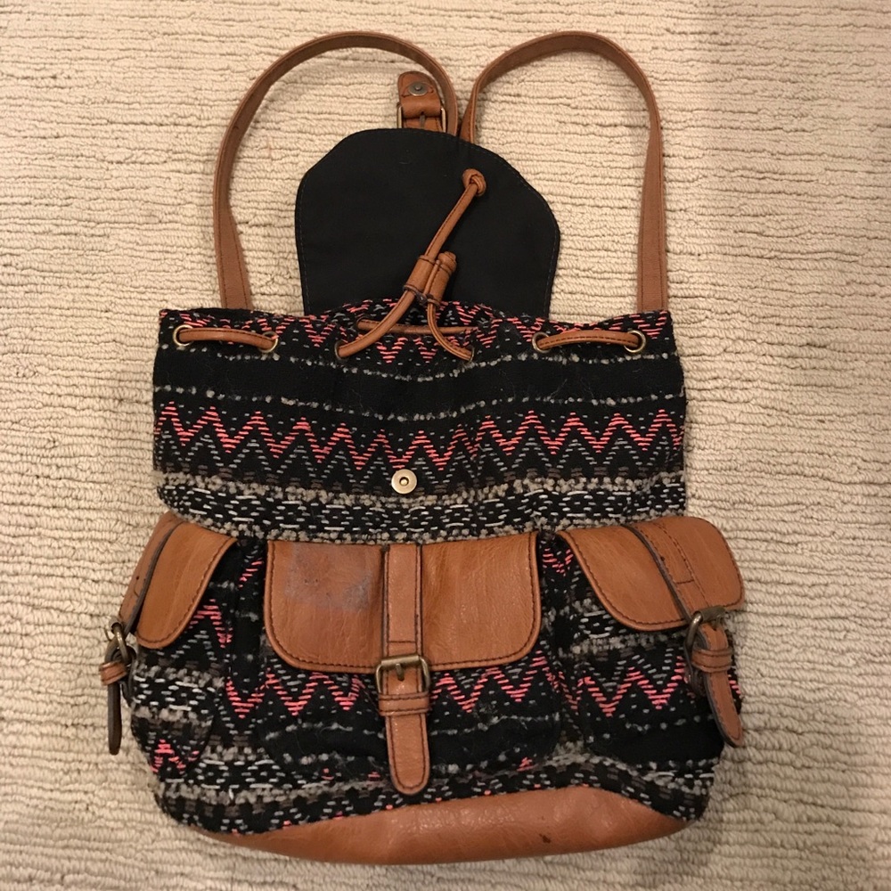 Aztec Print Mini backpack