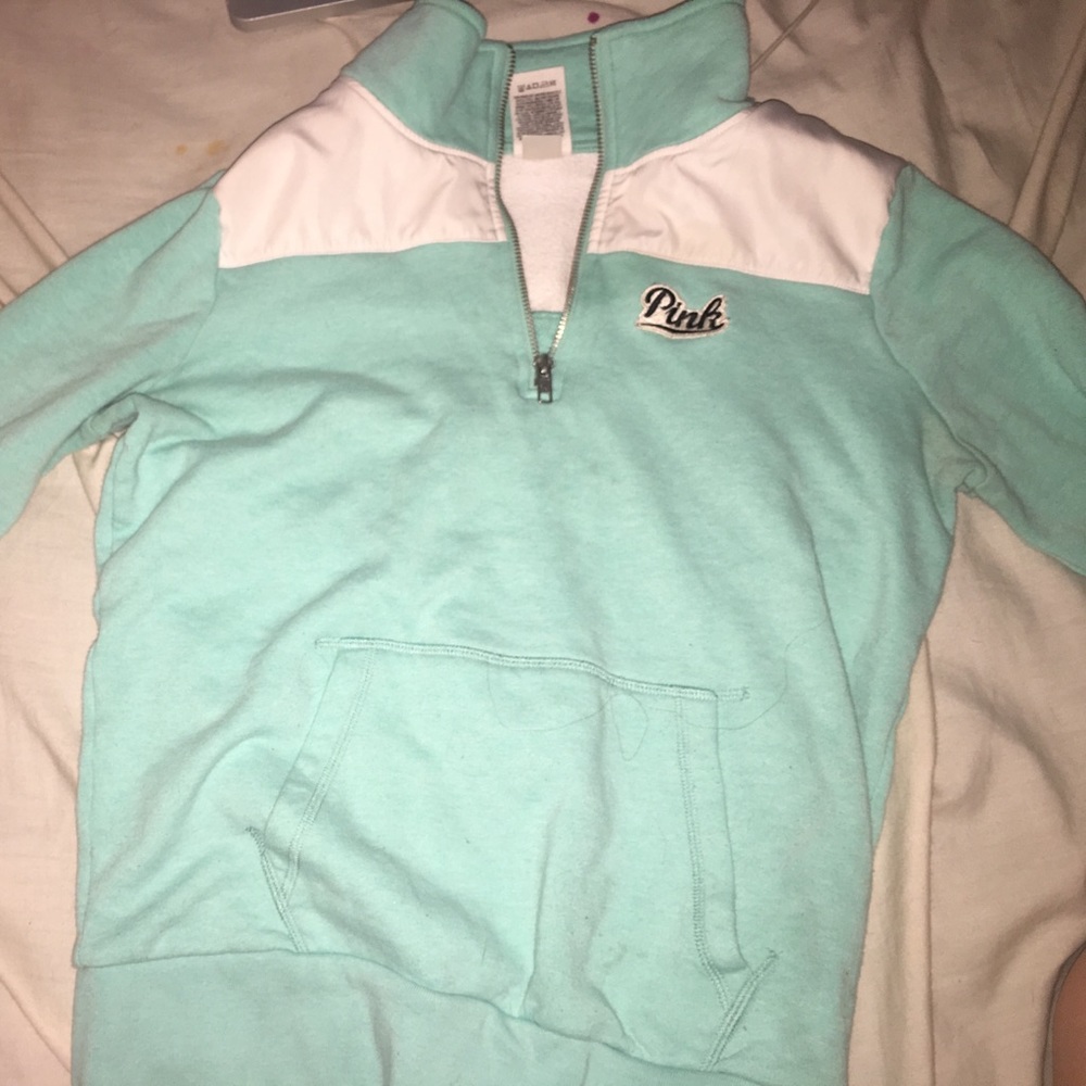 Victoria Secret Half Zip Sweat Shirt
