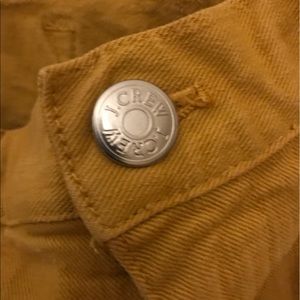 Jcrew matchstick mustard jeans 29 regular