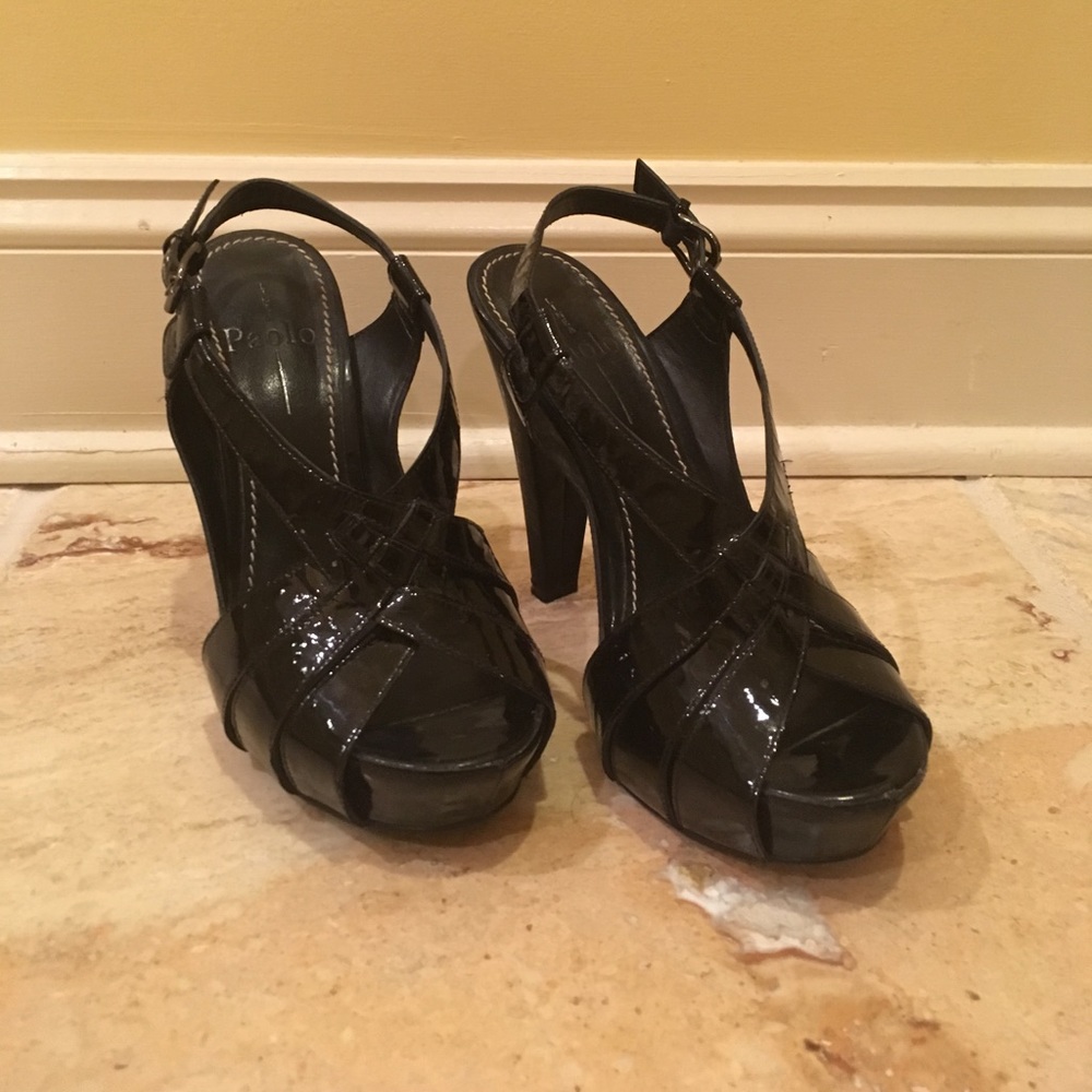 Linea Paolo Patent Leather Heels