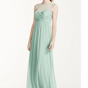 David's Bridal Bridesmaids Dress.